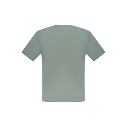 North Sails Green Cotton Men T-Shirt - S