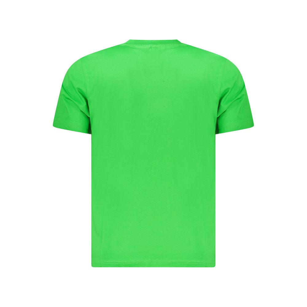 North Sails Green Cotton Men T-Shirt - S