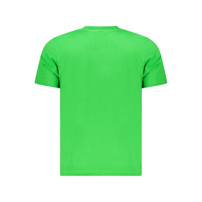 North Sails Green Cotton Men T-Shirt - S