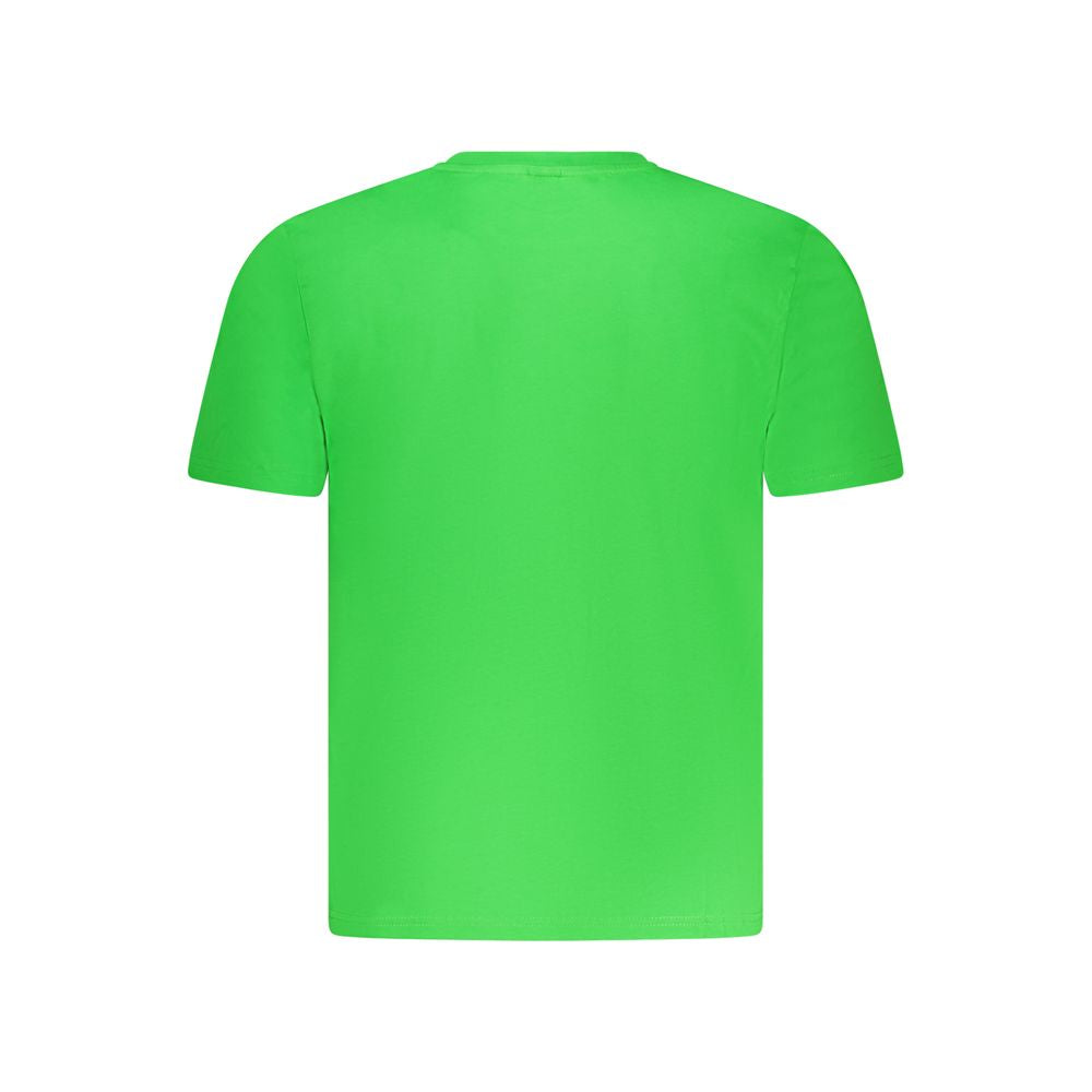 North Sails Green Cotton Men T-Shirt - S