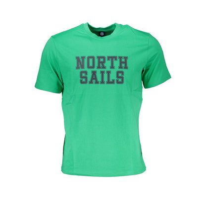 North Sails Green Cotton T-Shirt