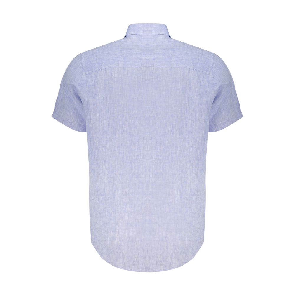 North Sails Light Blue Linen Shirt - M