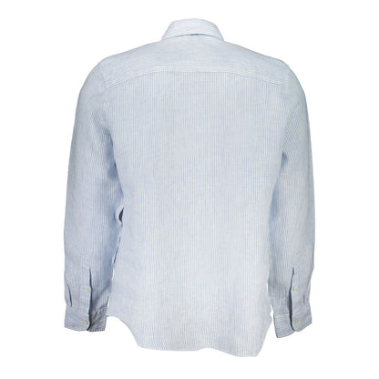 North Sails Light Blue Linen Shirt - S