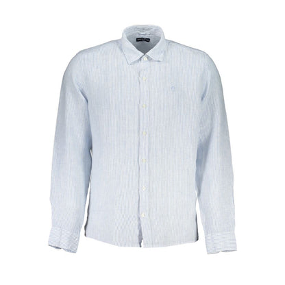 North Sails Light Blue Linen Shirt - S