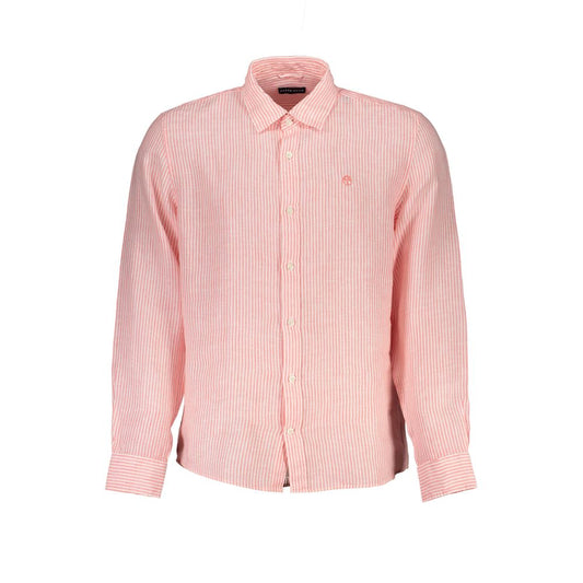 North Sails Pink Linen Shirt - S