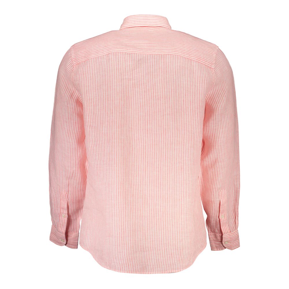 North Sails Pink Linen Shirt - S