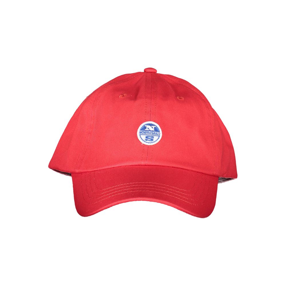 North Sails Red Cotton Men Cap