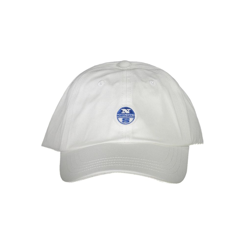 North Sails White Cotton Men Cap