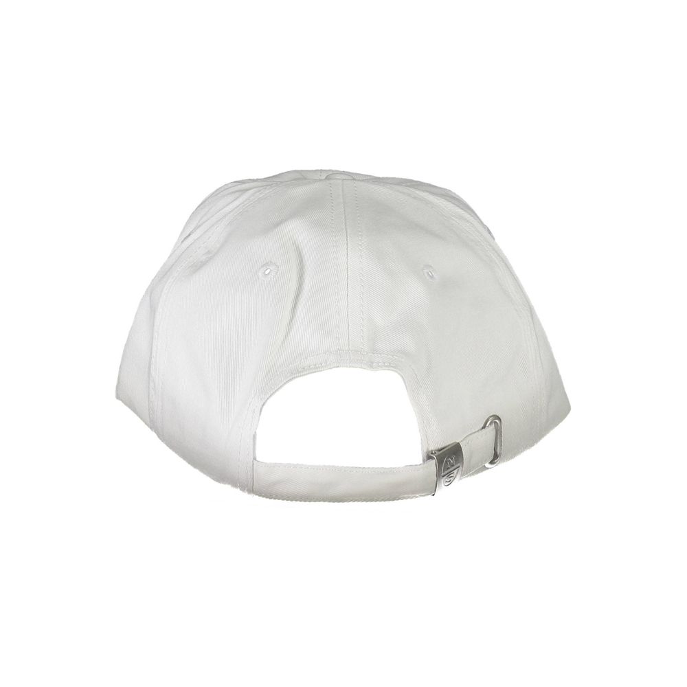 North Sails White Cotton Men Cap