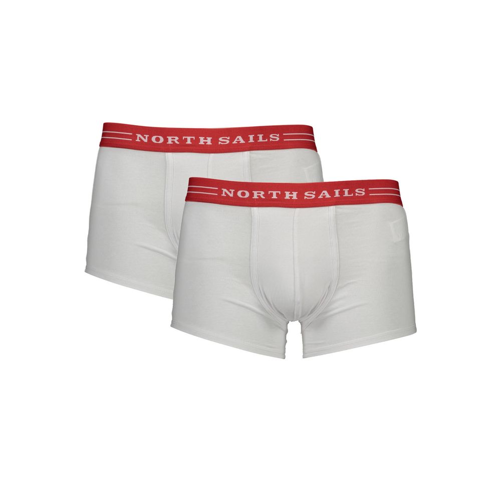 North Sails White Cotton Underwear - S