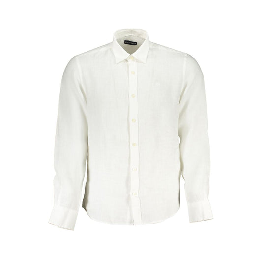 North Sails White Linen Shirt - S