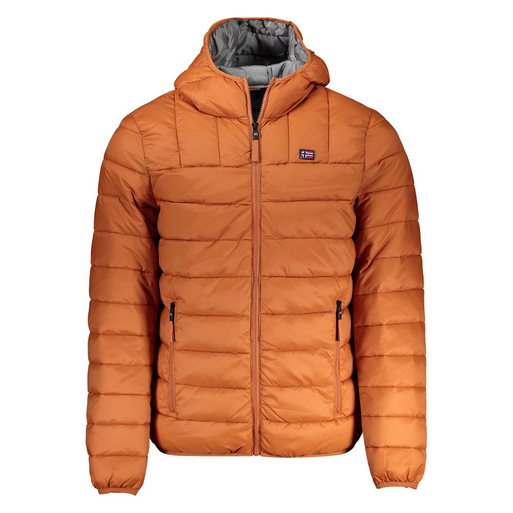 Norway 1963 Orange Polyamide Jacket - XXL