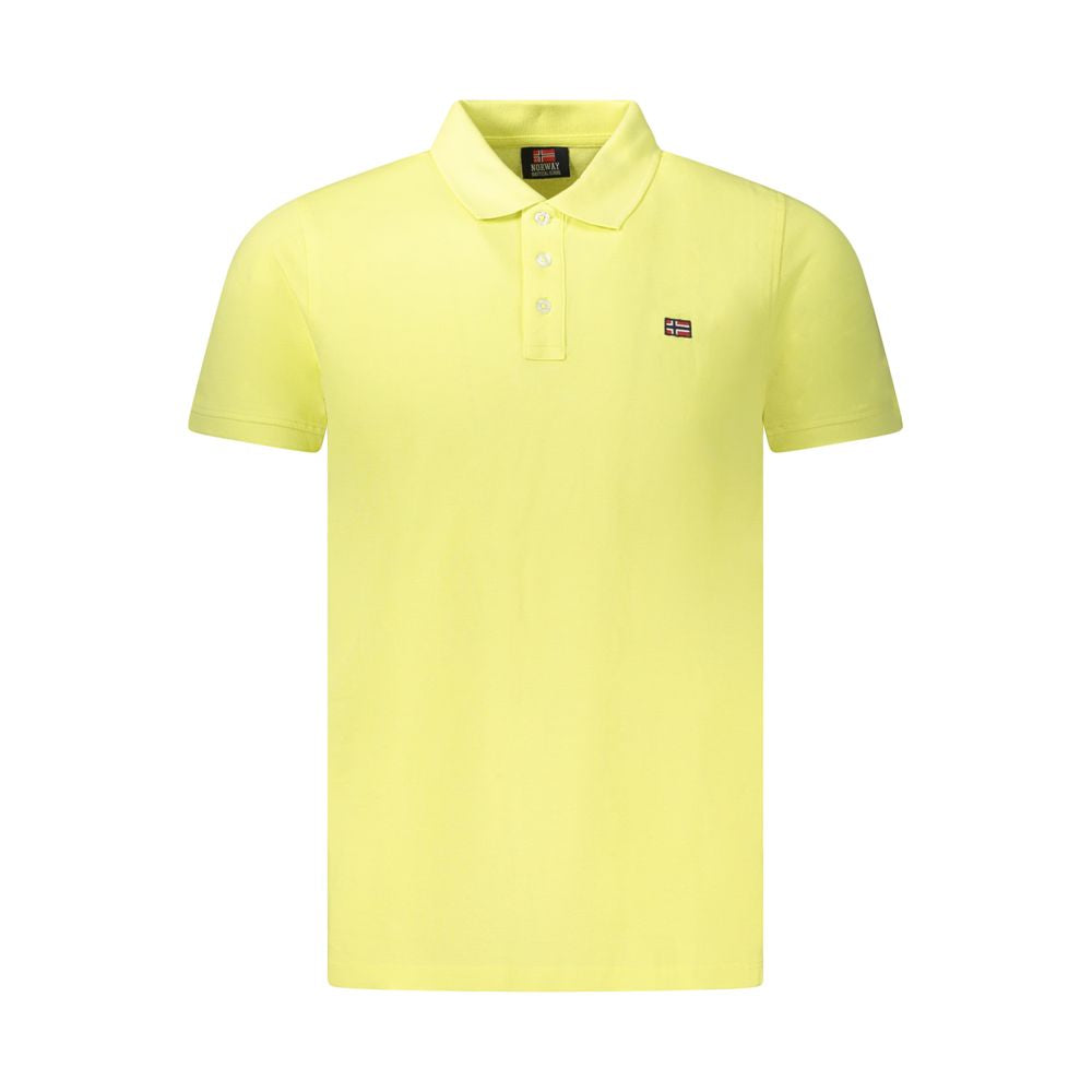 Norway 1963 Yellow Cotton Polo Shirt