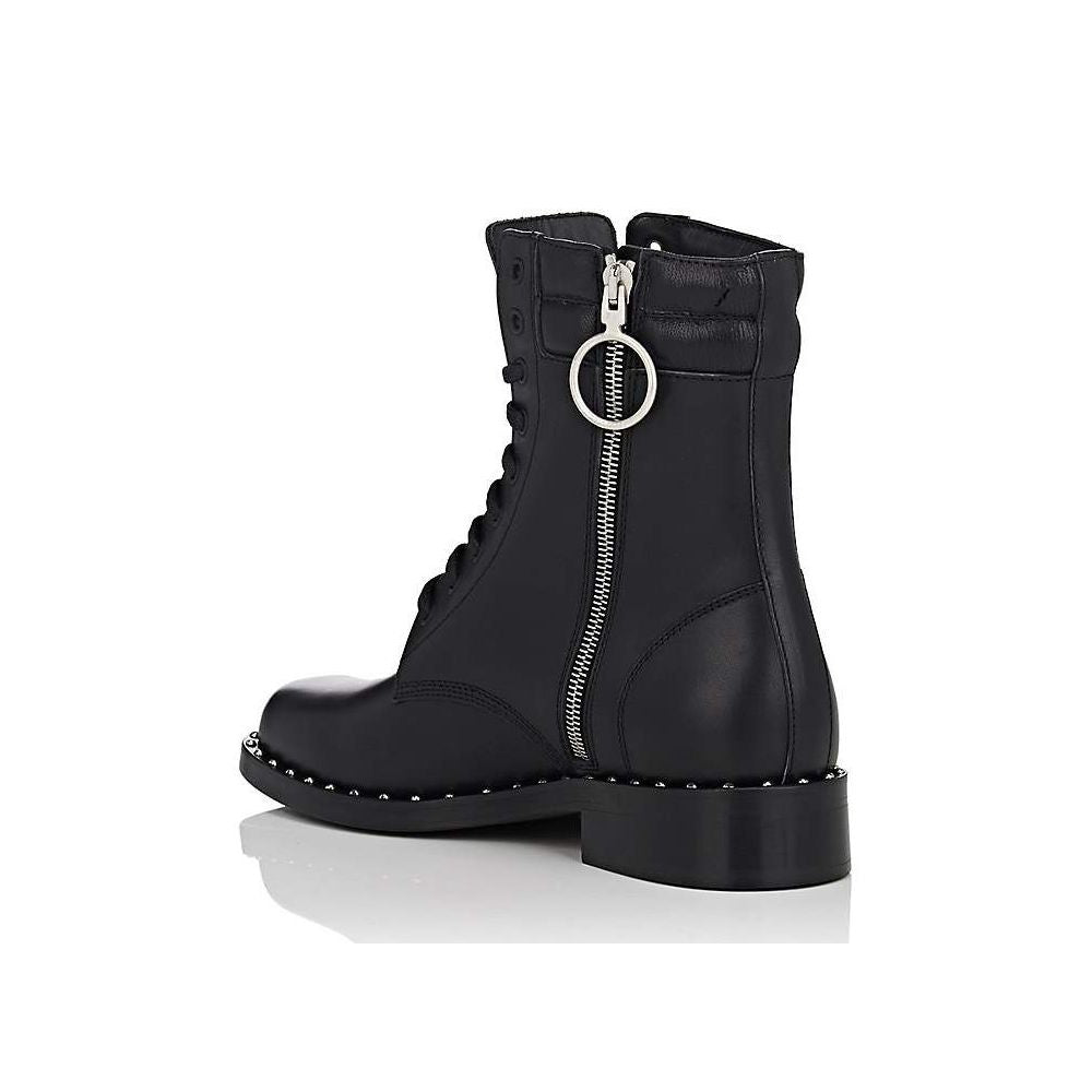 Off-White Black Calfskin Women Boot - EU38/US8