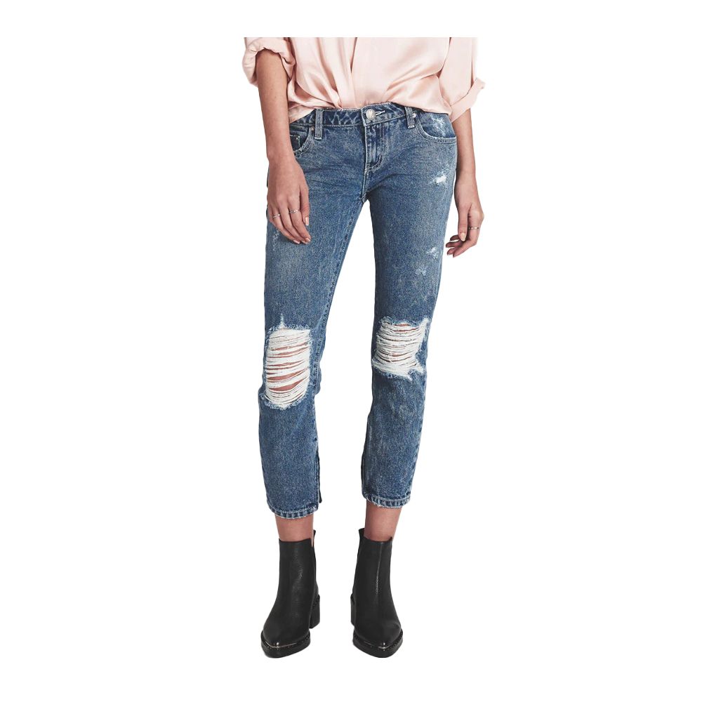 One Teaspoon Blue Cotton Jeans & Pant