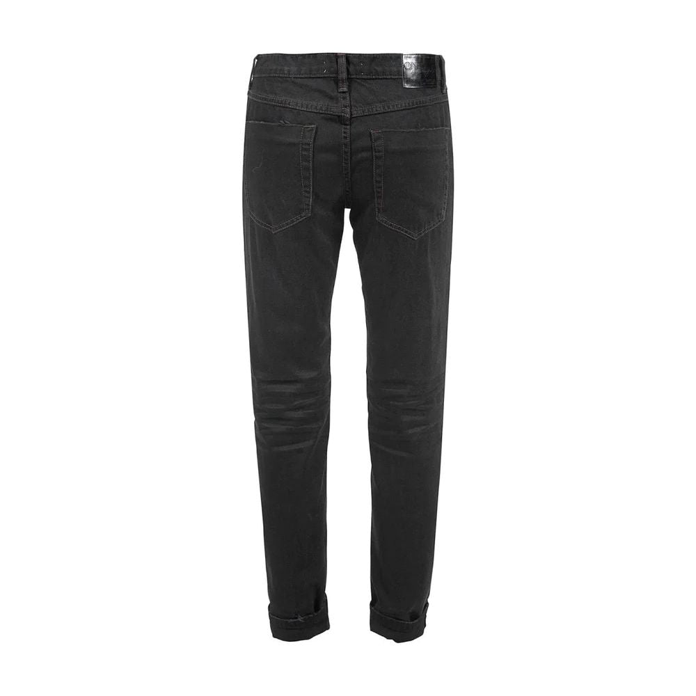 One Teaspoon Chic Black Distressed Patched Jeans - W25