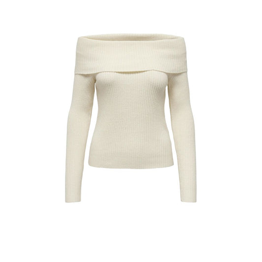 Only Cream Viscose Sweater - IT38|XS