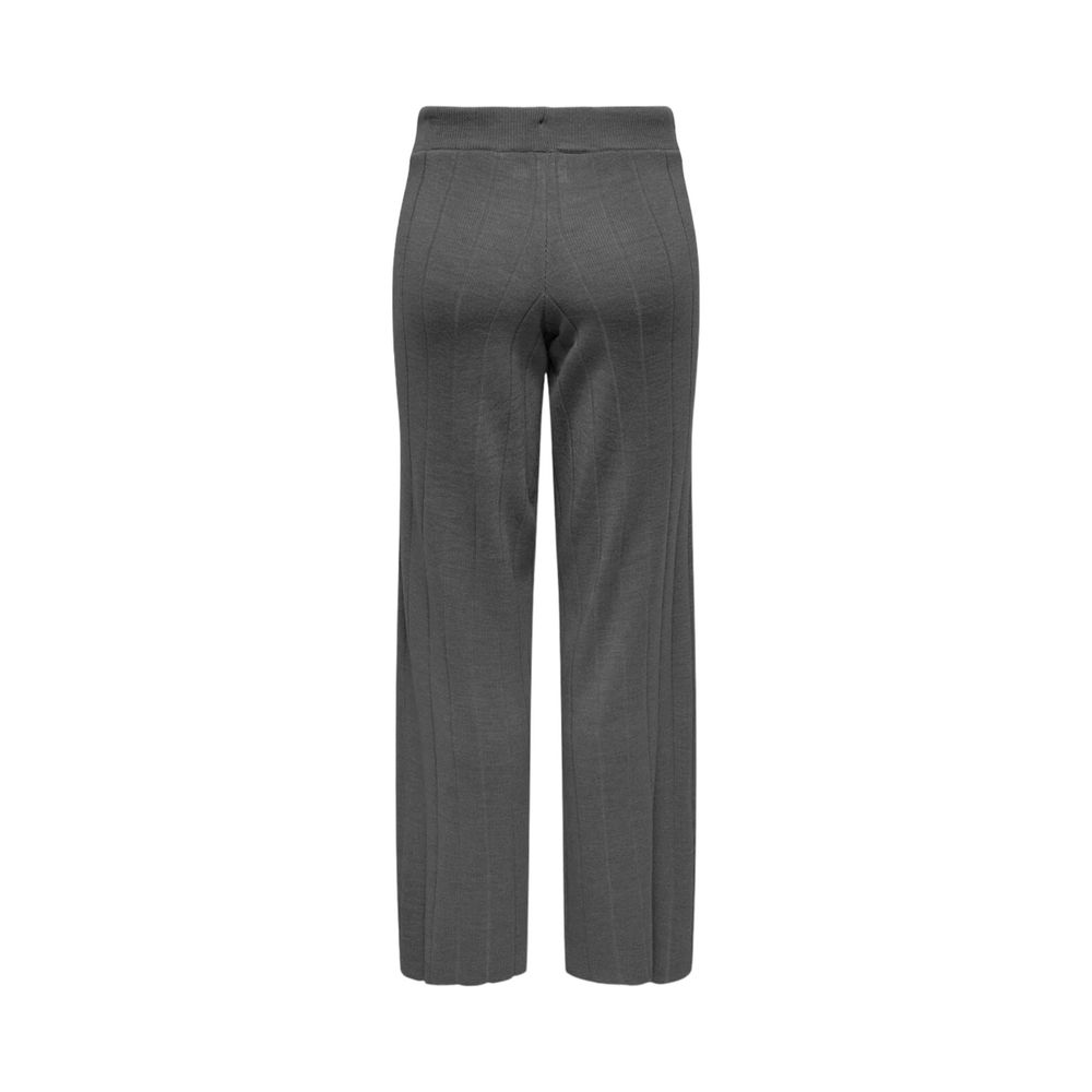 Only Gray Acrylic Jeans & Pant - IT42|M