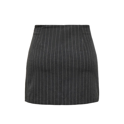 Only Gray Polyester Skirt - IT38|XS