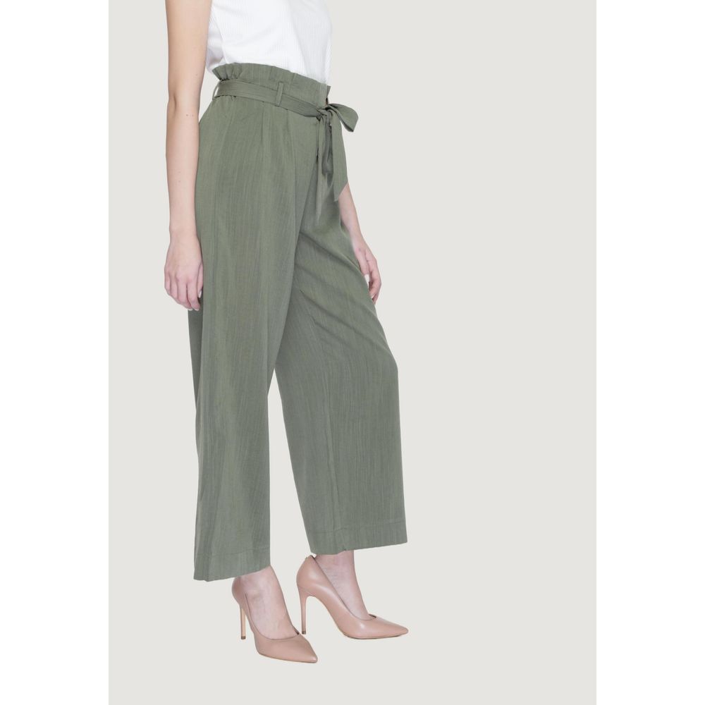 Only Green Viscose Jeans & Pant