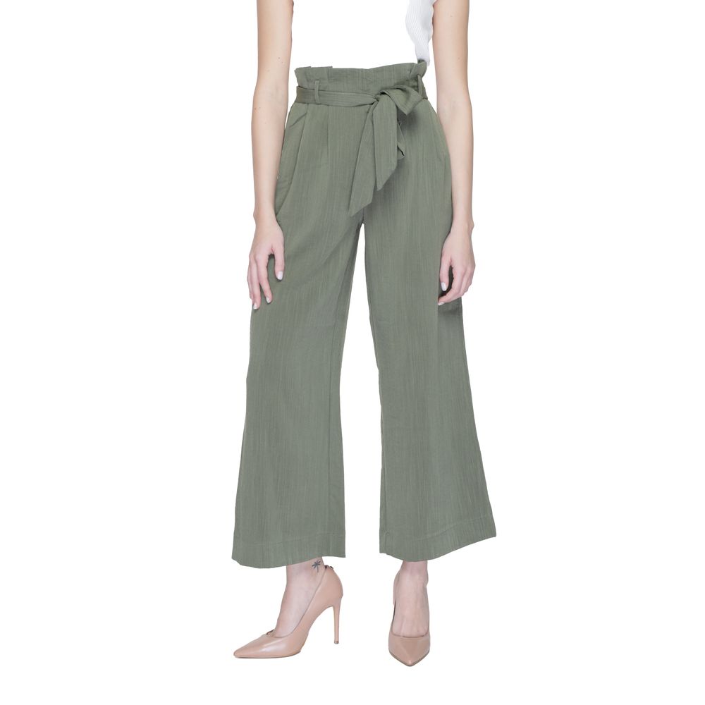 Only Green Viscose Jeans & Pant