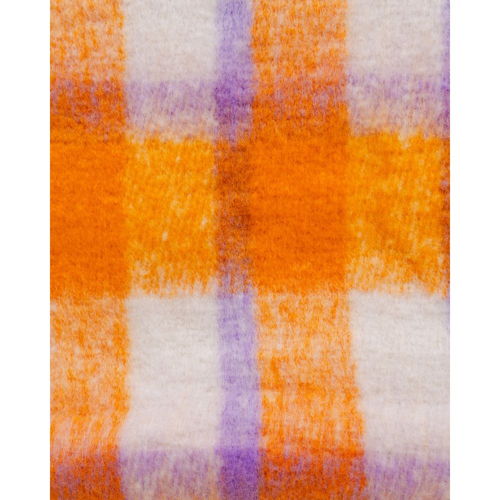 Only Orange Polyester Scarf - One Size