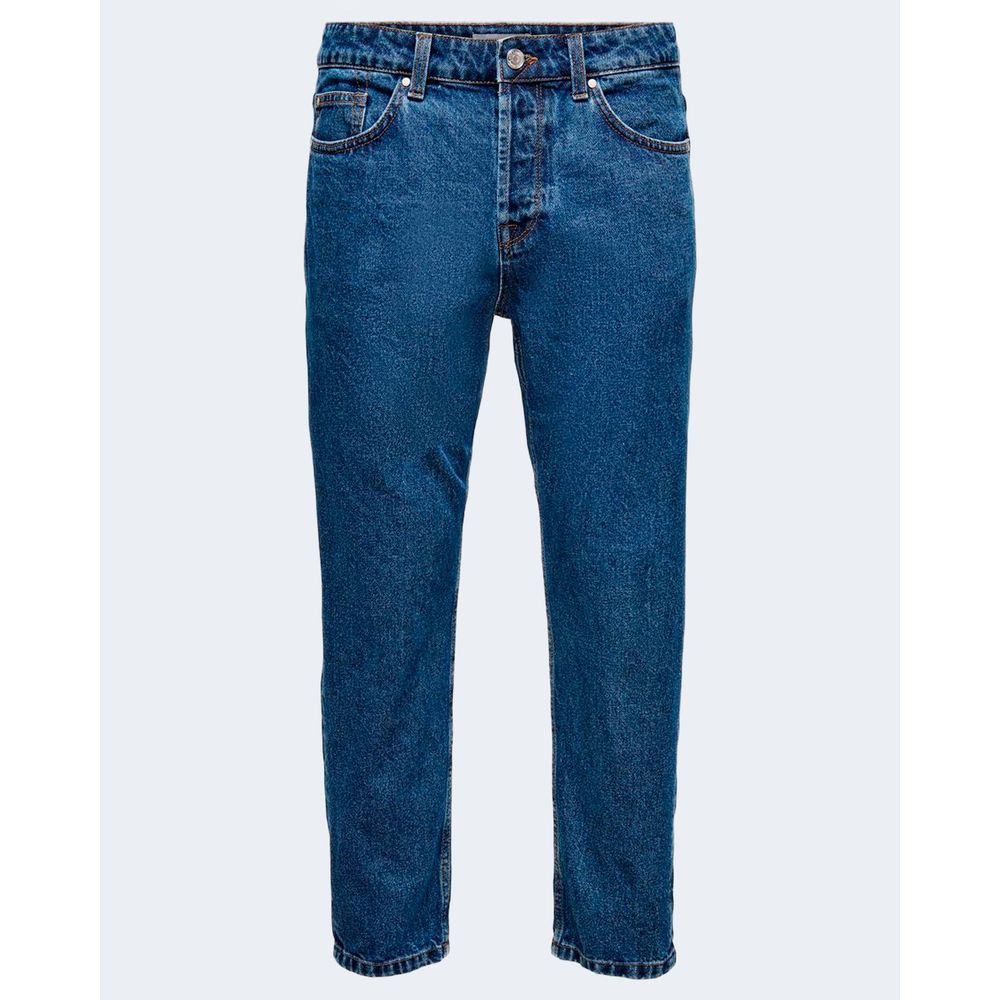 Only & Sons Blue Cotton Jeans & Pant - W34 | L34