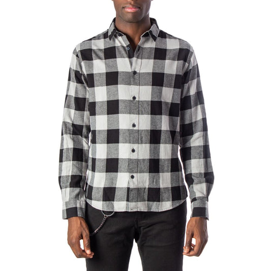 Only & Sons Gray Cotton Shirt - IT42 | XS