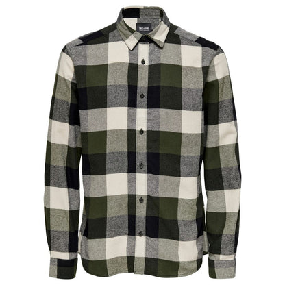 Only & Sons Green Cotton Shirt - IT42 | XS