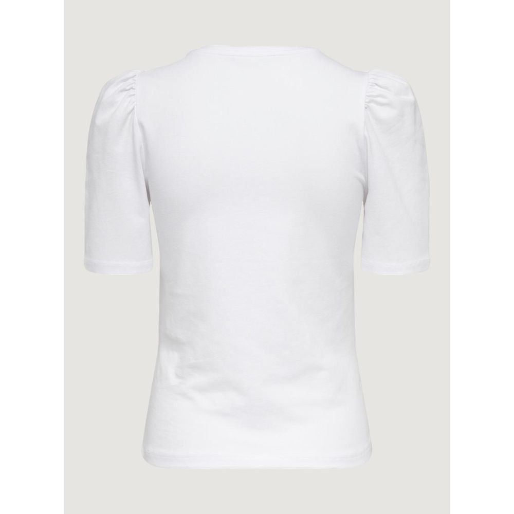 Only White Cotton Tops & T-Shirt