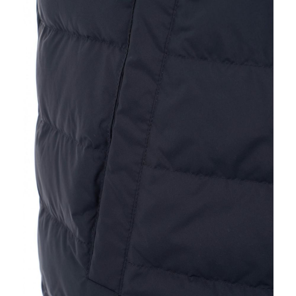 People Of Shibuya Sleek Blue Puffer Vest for a Modern Look - IT44 | XS