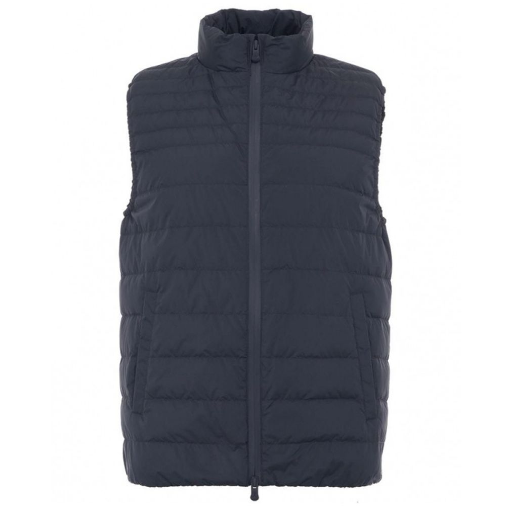 People Of Shibuya Sleek Blue Puffer Vest for a Modern Look - IT44 | XS