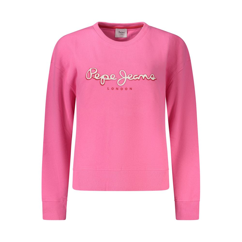 Pepe Jeans Pink Cotton Women Sweater