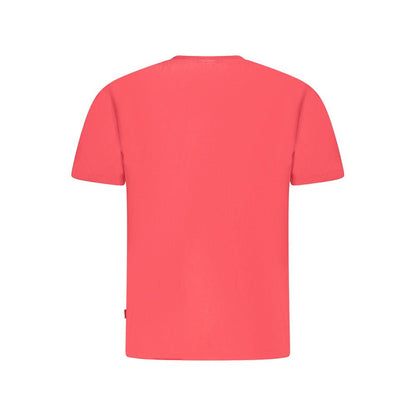 Pepe Jeans Red Cotton Men T-Shirt