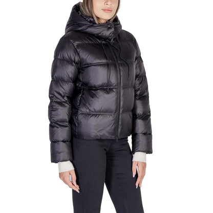 Peuterey Black Polyamide Jackets & Coat - 46