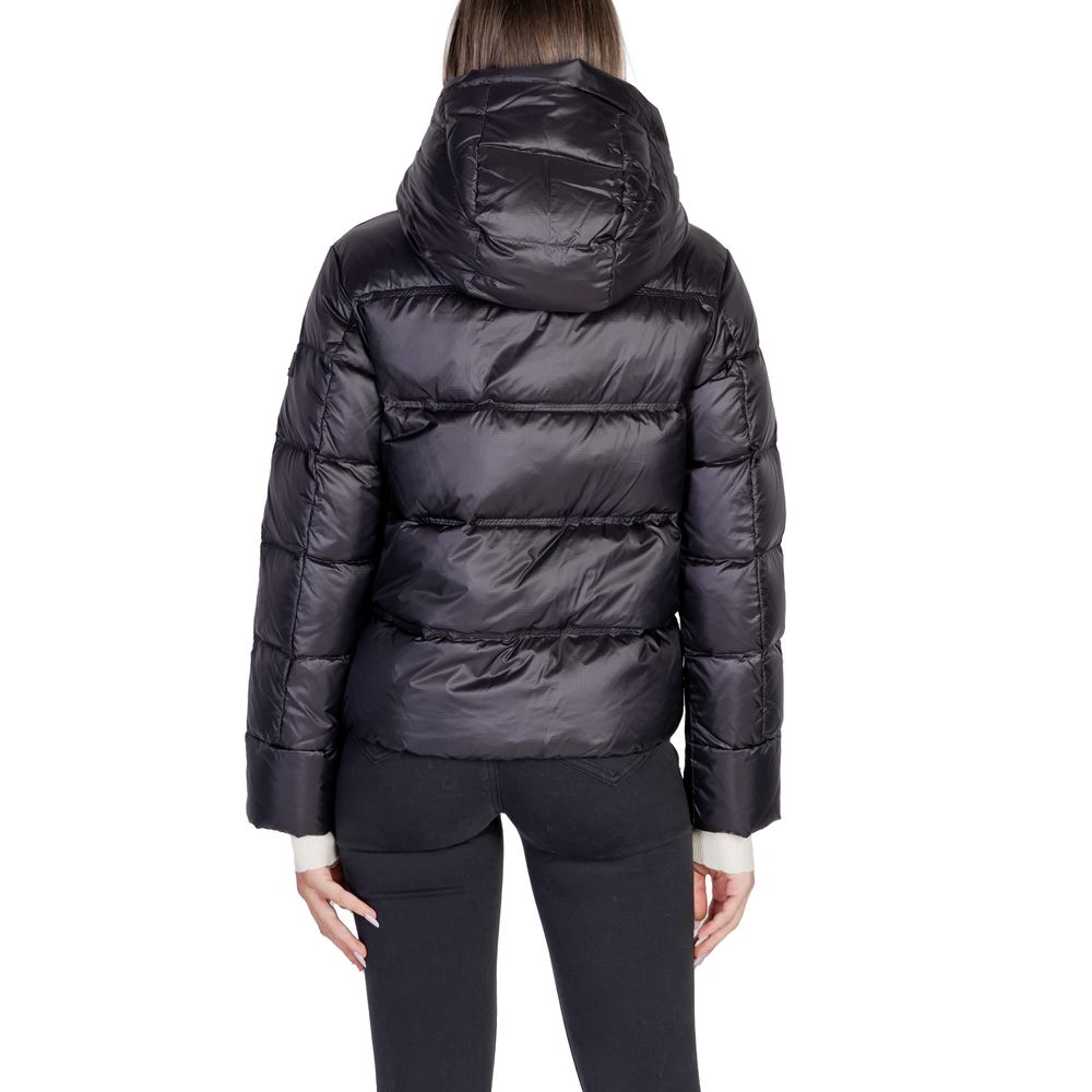 Peuterey Black Polyamide Jackets & Coat - 46