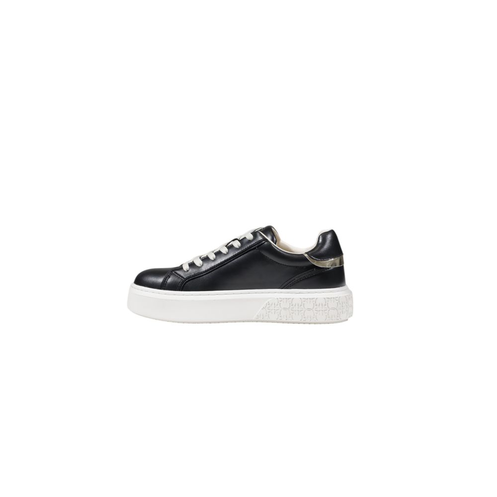 PINKO Black Leather Sneaker - EU39/US9