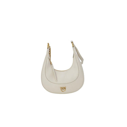 PINKO White Leather Handbag