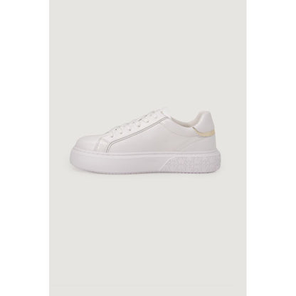 PINKO White Leather Sneaker - EU40/US10