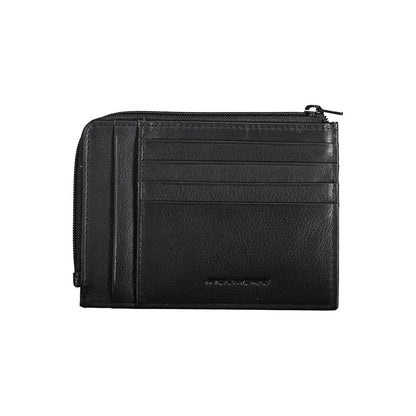 Piquadro ’Black Leather Men Wallet’