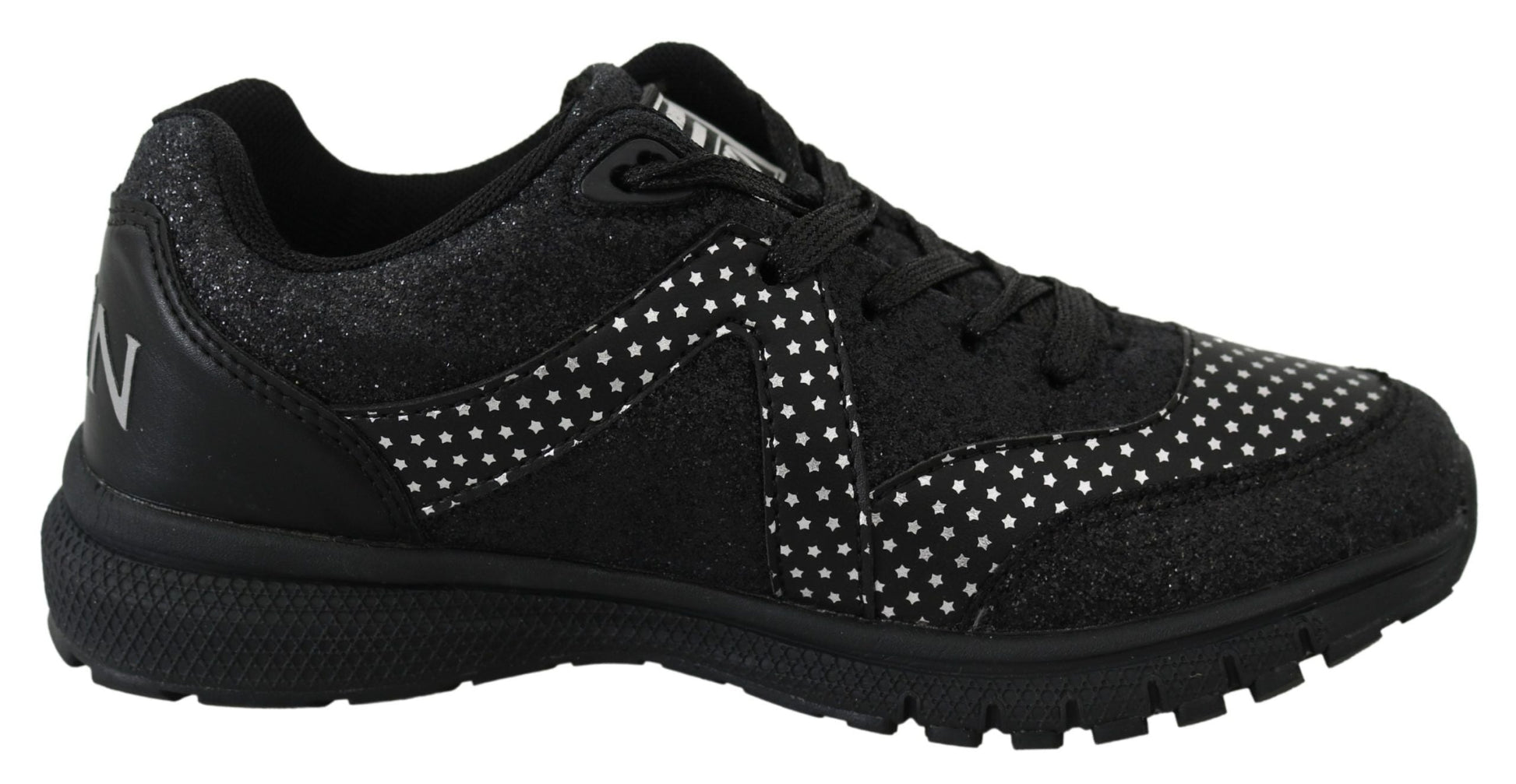 Plein Sport Elegant Black Runner Jasmines Sport Shoes - EU36/US6