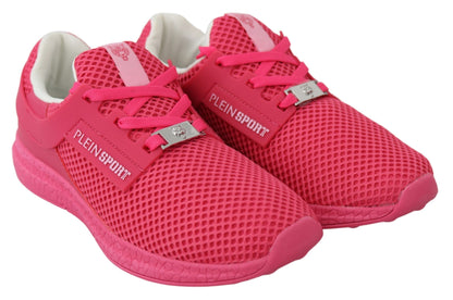 Plein Sport Elegant Fuxia Runner Becky Sneakers - EU37/US7