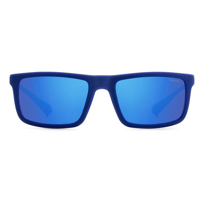 Polaroid Blue Rubber Sunglasses