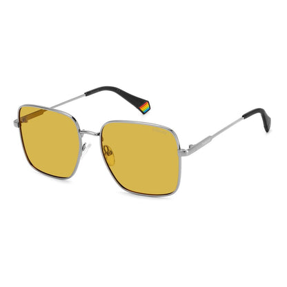 Polaroid Gray Metal Sunglasses