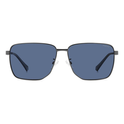 Polaroid Gray Metal Sunglasses