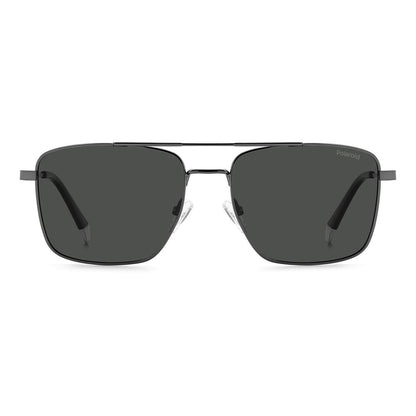 Polaroid Gray Metal Sunglasses