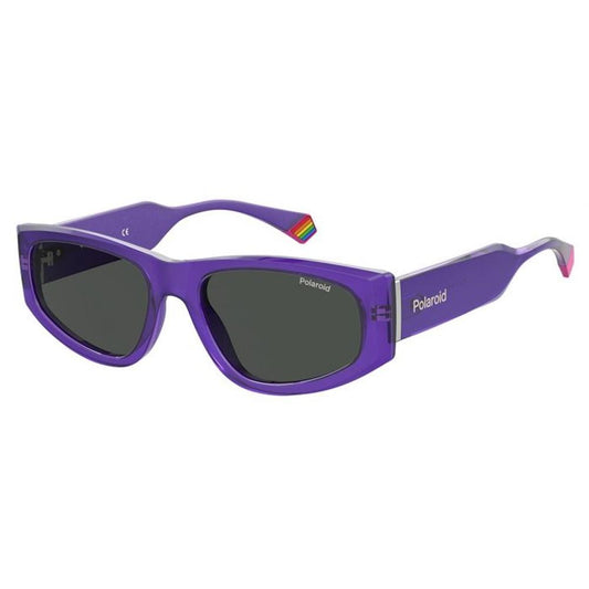 Polaroid Purple Plastic Sunglasses