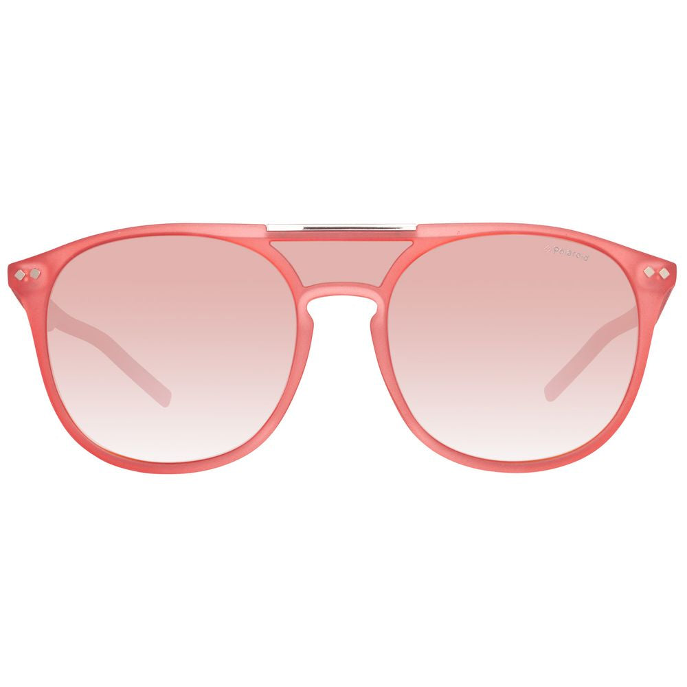 Polaroid Red Acetate Sunglasses