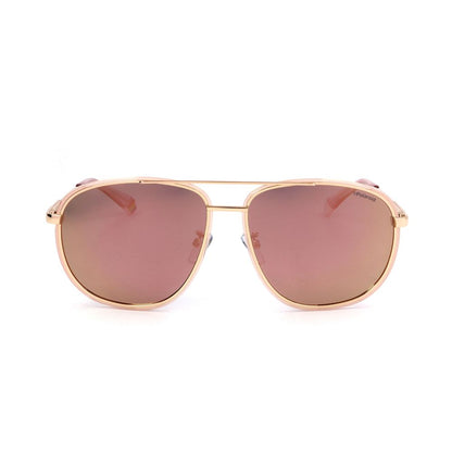 Polaroid Rose Gold Metal Sunglasses