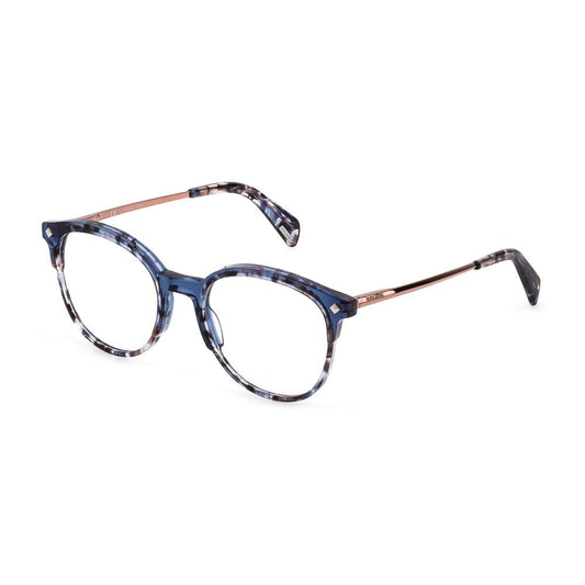 Police Blue Plastic Frames